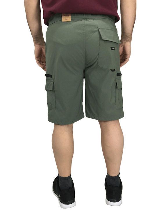 Double Herrenshorts Cargo Olive