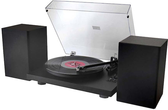 Soundmaster PL711SW Πικάπ με Προενίσχυση Μαύρο