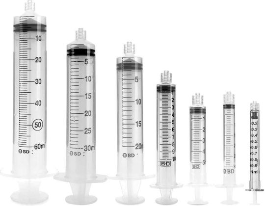 BD Louer Lock Σύριγγες χωρίς Βελόνα 1ml 100τμχ