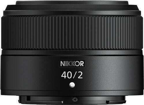 Nikon Full Frame Camera Lens Z 40mm f/2 (SE) Wide Angle for Nikon Z Mount Black
