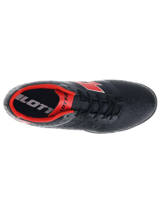 Lotto Maestro 700 IV TF Low Football Shoes with Molded Cleats Black