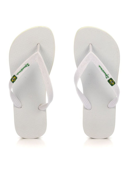 Classica Brazil Σαγιονάρες σε Λευκό Χρώμα 80408-22277 780-18308/WHITE