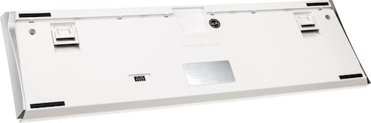 Ducky One 3 Gaming Mechanische Tastatur mit Cherry MX Braun Schaltern und RGB-Beleuchtung (Englisch US) Pure White