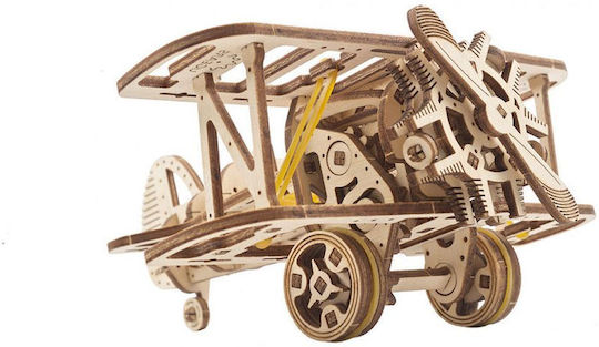 Ugears Holz-Bauspielzeug Mini Biplane