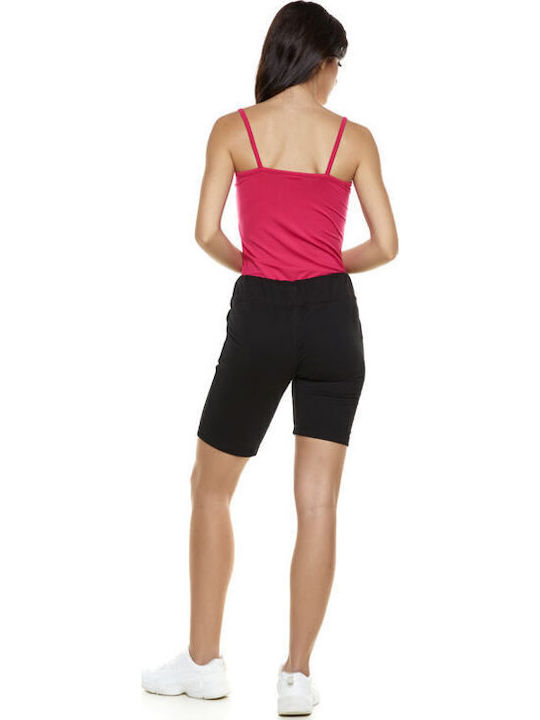 Women's Sporty Bermuda Shorts Black