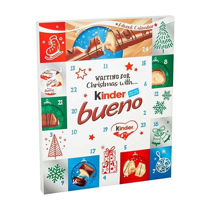 Kinder Advent Calendar Bueno Σοκολατάκια Γάλακτος 167gr 88724 Skroutz.gr