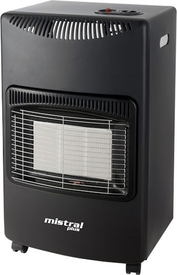 Mistral Plus PO-R03 Ceramic Gas Heater 4200W Black 46x40x75.5cm