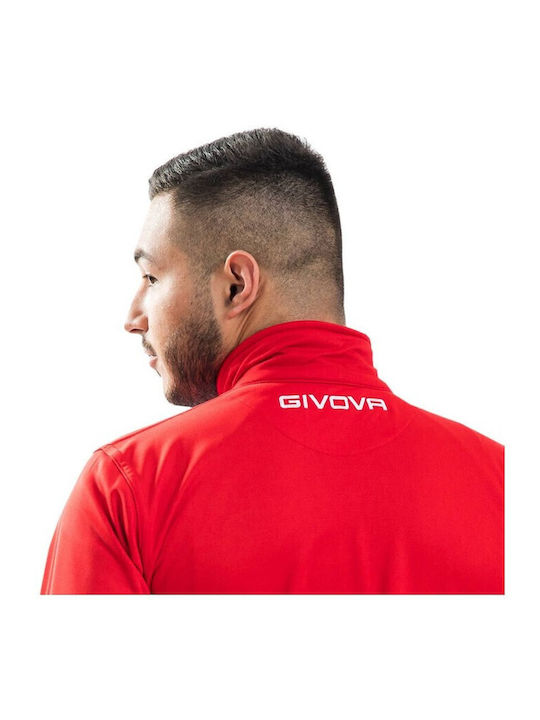 Tuta One Tracksuit Glossy with Elastic Red