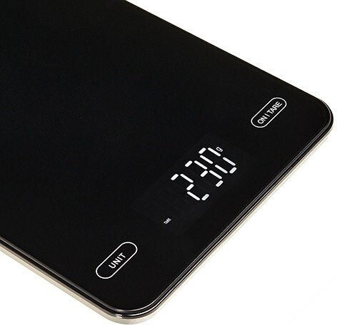 Adler Ψηφιακή Ζυγαριά Κουζίνας έως 10kg Μαύρη