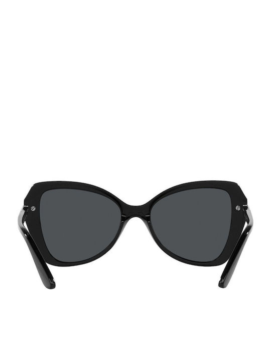 Vogue Feminini Ochelari de soare cu Negru Cadru și Gri Lentilă VO5479S W44/87