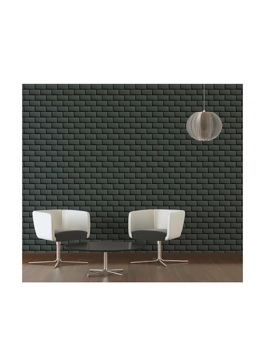 Wallpaper My Home Spa Vinyl Black L1005xW53cm