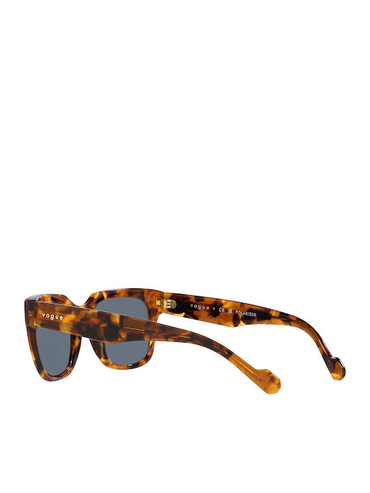Vogue Men's Sunglasses with Brown Tartaruga Plastic Frame and Blue Gradient Lens VO5490S 28194Y