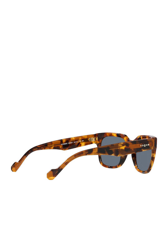 Vogue Men's Sunglasses with Brown Tartaruga Plastic Frame and Blue Gradient Lens VO5490S 28194Y