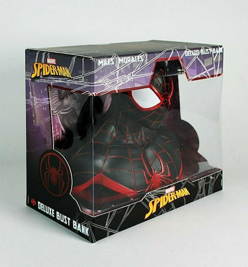 Semic Marvel Spider-Man Kinder Spardose Plastik Schwarz 25cm