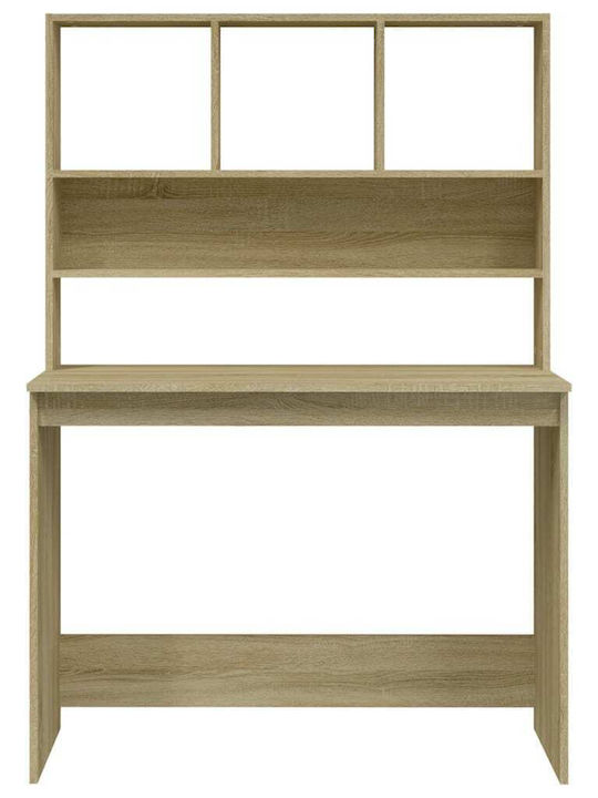 Birou Din Lemn Cu Birou Sonoma Stejar 102x45x148cm