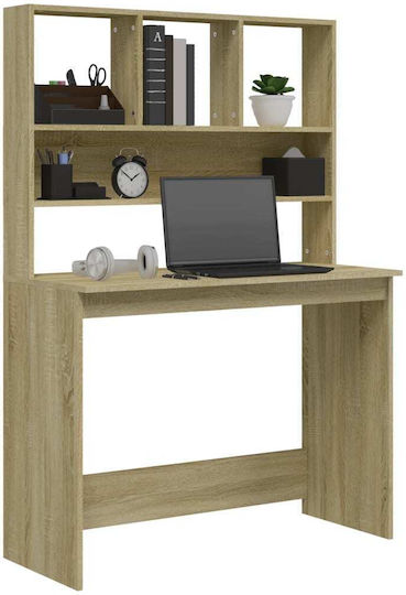 Birou Din Lemn Cu Birou Sonoma Stejar 102x45x148cm