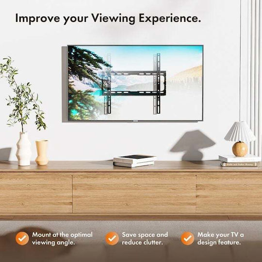 VonHaus Ultra Slim TV Mount Телевизионна стойка за стена до 65" и 75кг