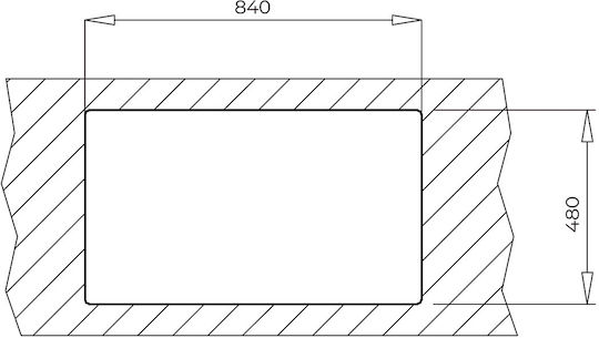 Teka Tegranite Nova 90 B-TG 2B 115260041 Drop-In Spüle aus Verbundgranulat B86xT51cm Schwarz