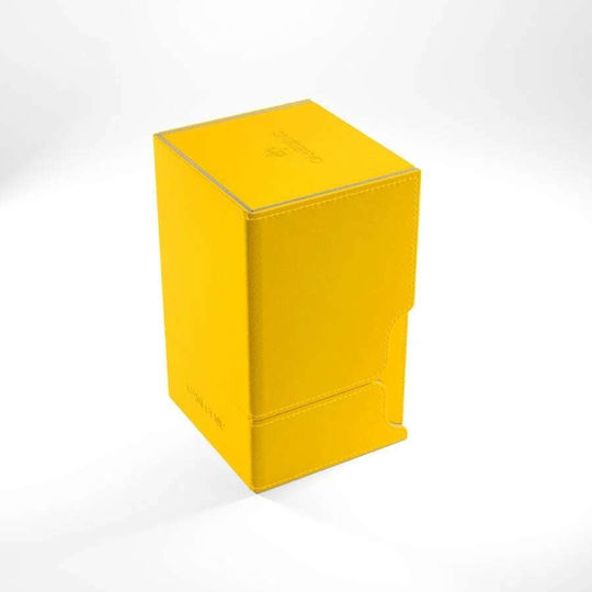 Gamegenic Watchtower 100+ Convertible Deck Box Standard Size Yellow GGS20079ML