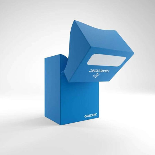 Gamegenic Deck Holder 80+ Deck Box Standard Size Blue