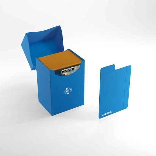 Gamegenic Deck Holder 80+ Deck Box Standard Size Blue