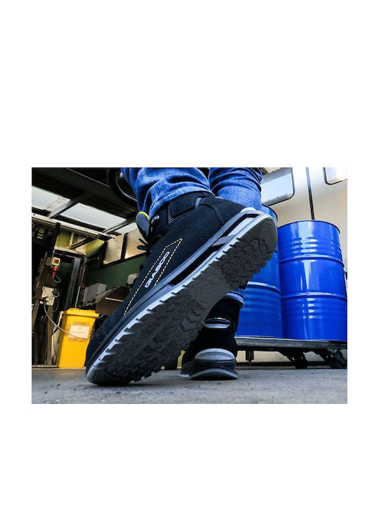 Giasco Borneo Waterproof Low Safety Black S3 with Certification (C), ESD , SRC,WRU