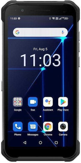 Hammer Construction Dual-SIM (6GB/128GB) Widerstandsfähig Smartphone Silber