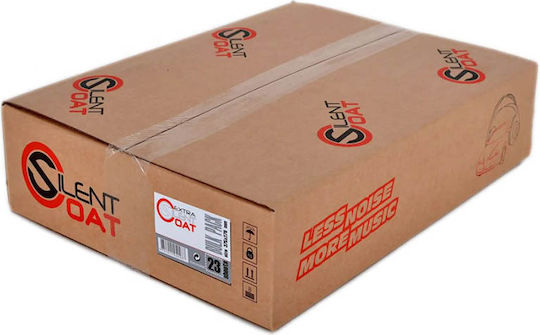 Silent Coat Extra 4mm Mat Bulk Pack Izolație Fonică Auto 375x250mm 23pcs SC-M4B-2.15