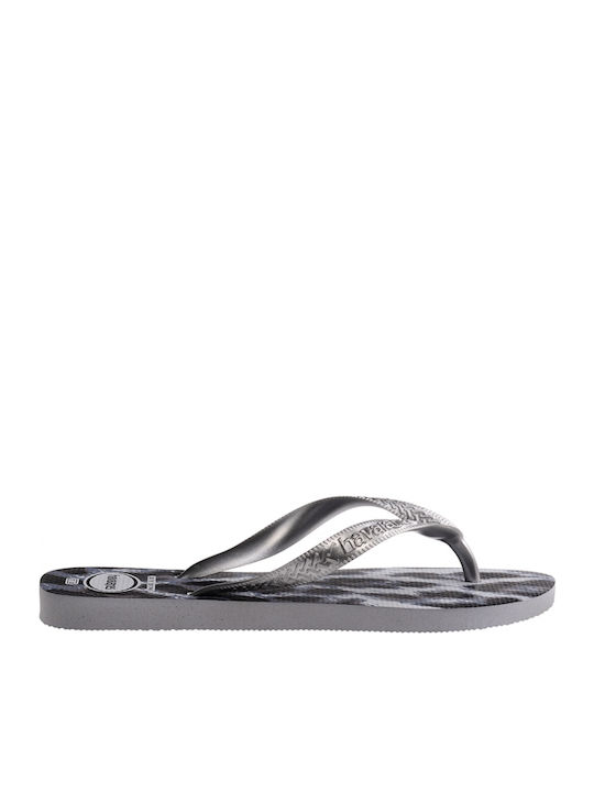 Havaianas Top Animals Flip Flops Ασημί