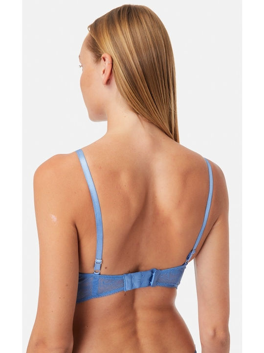 Minerva Hellblau Damen Bralette-BH