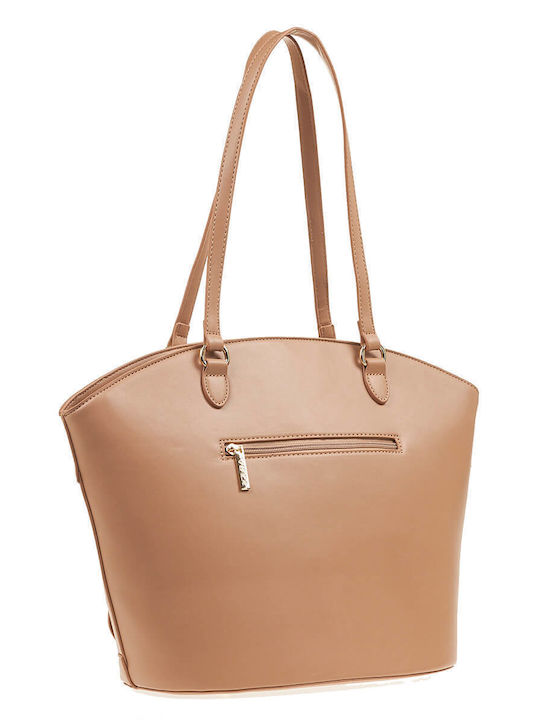 Verde Damen Tasche Schulter Beige