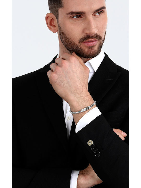 Maserati Herren Armband aus Stahl