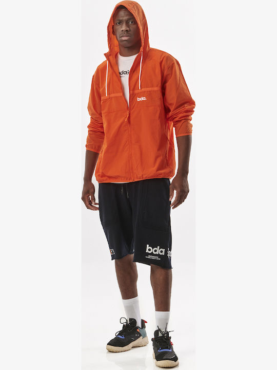 073314 Athletic Jacket Windproof Orange