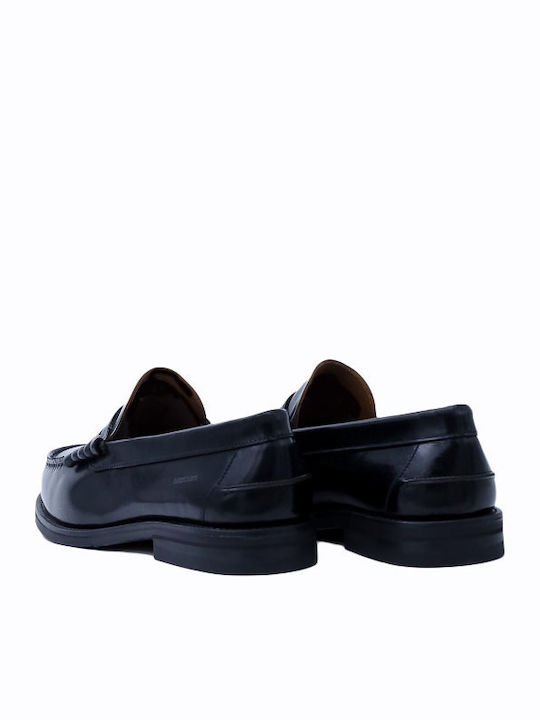 Sebr Δερμάτινα Ανδρικά Loafers σε Μαύρο Χρώμα