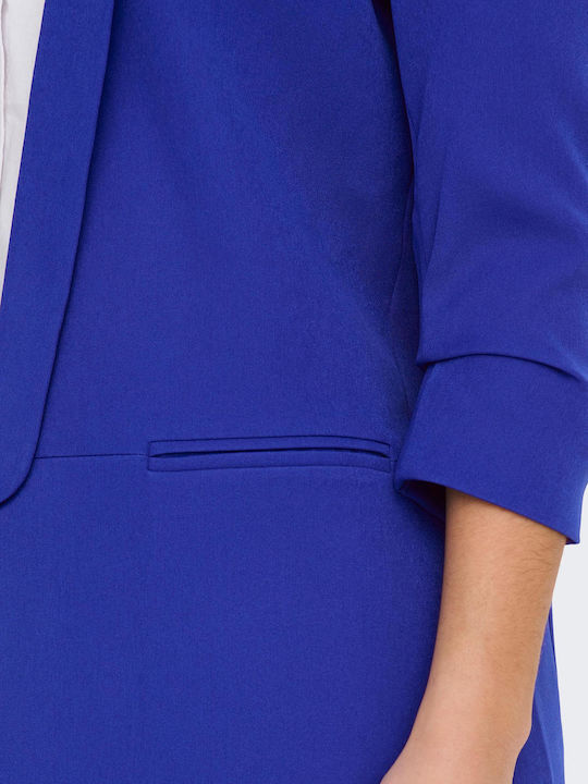 Only Lang Damen Mittellang Blazer Surf the Web mit Pailletten