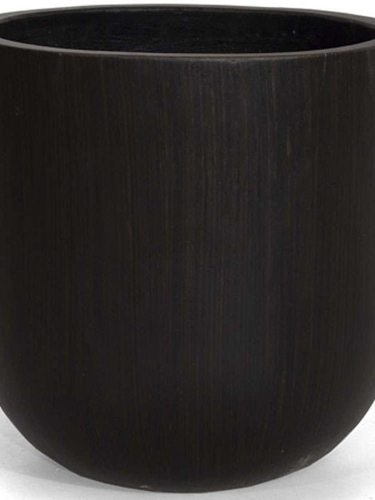 Soulworks Ntomo Planter Concrete Black 41x41x40cm.