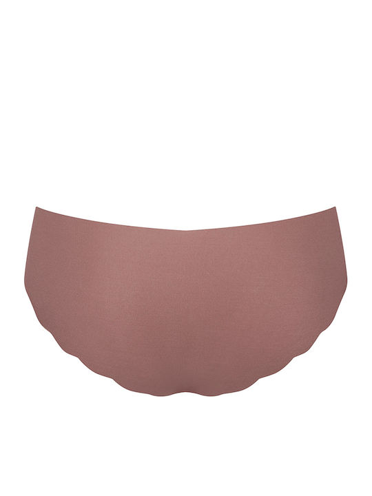 Zero Modal 2.0 Damen Slip 2Pack Nahtlos Cacao