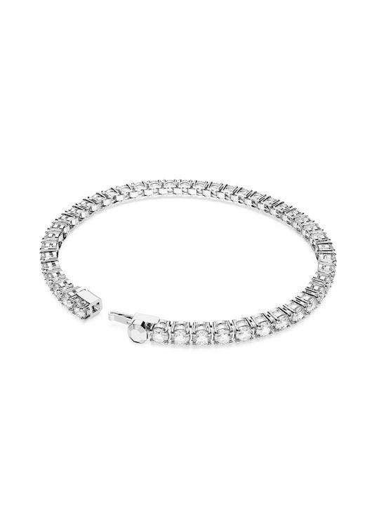 Swarovski Matrix Tennis Mic Brățară Pentru Femei Riviera 17.5cm