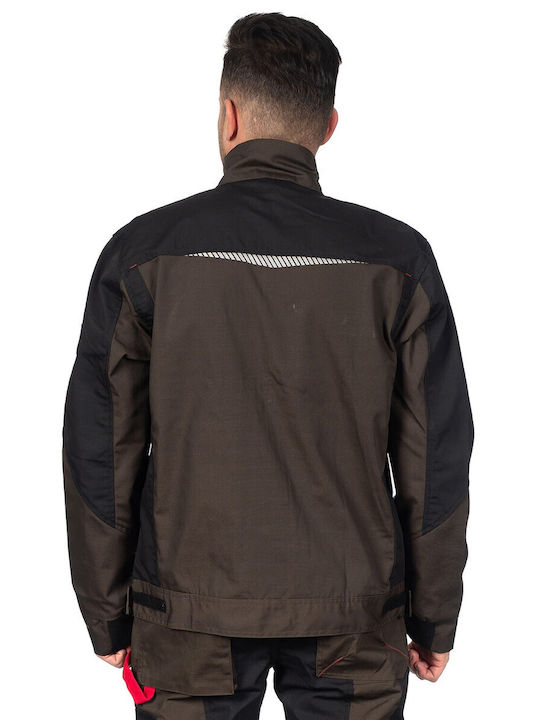 Stenso Prisma Jacket Work Jacket Reflective Brown 20227003