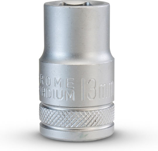 Bormann BHT7636 Καρυδάκι Εξάγωνο με Καρέ Υποδοχής 1/2" Διάμετρος 13mm
