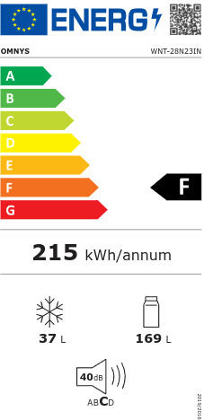 Omnys 206лт В143xШ54.5xД55.5см. Inox WNT-28N23IN