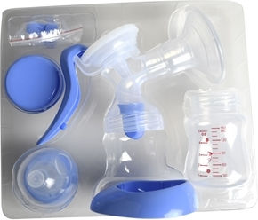 Gima Manual Single Breast Pump Transparent 150ml
