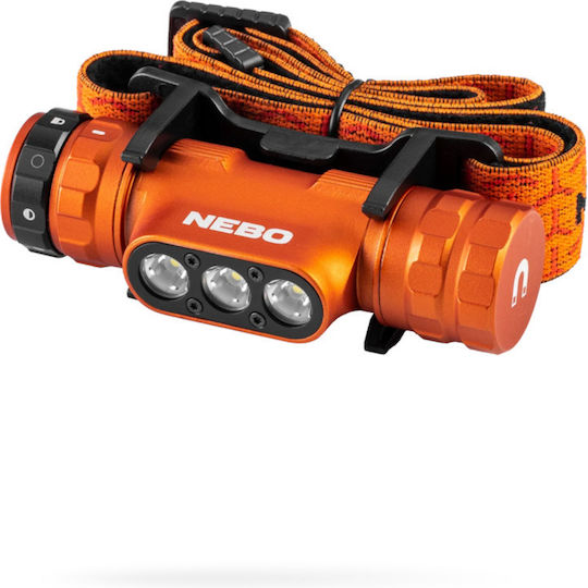 Nebo Rechargeable Headlamp LED IP67 with Maximum Brightness 1000lm HL1000