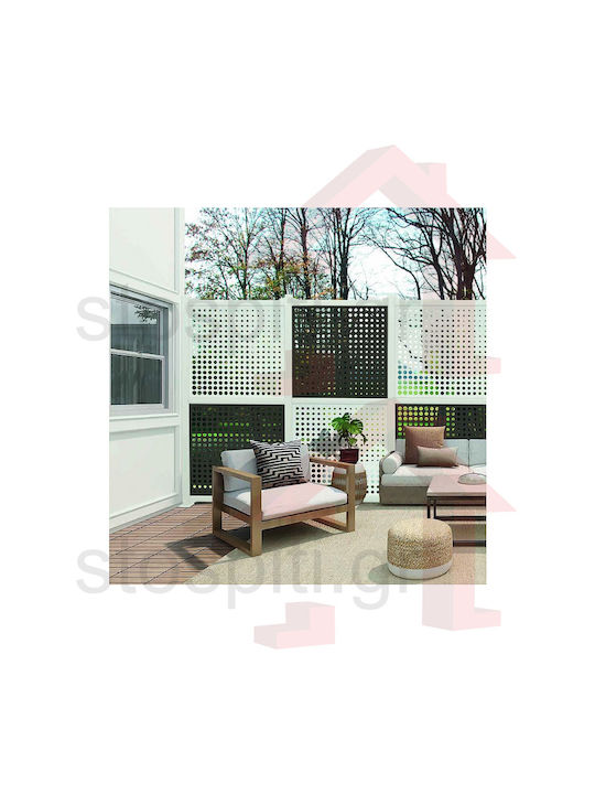 Moon Plastic Trellis Gray 100x100cm