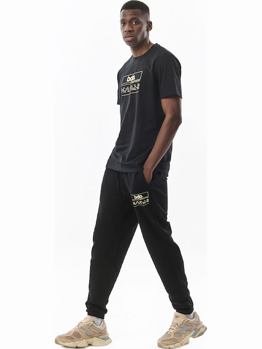 023329 Sweatpants with Elastic Black