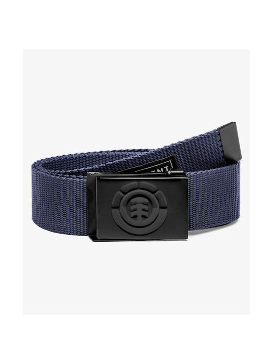 Element Men's Fabric Belt Indigo