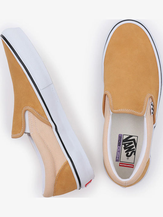 Skate Men's Canvas Slip-Ons Honey Peach