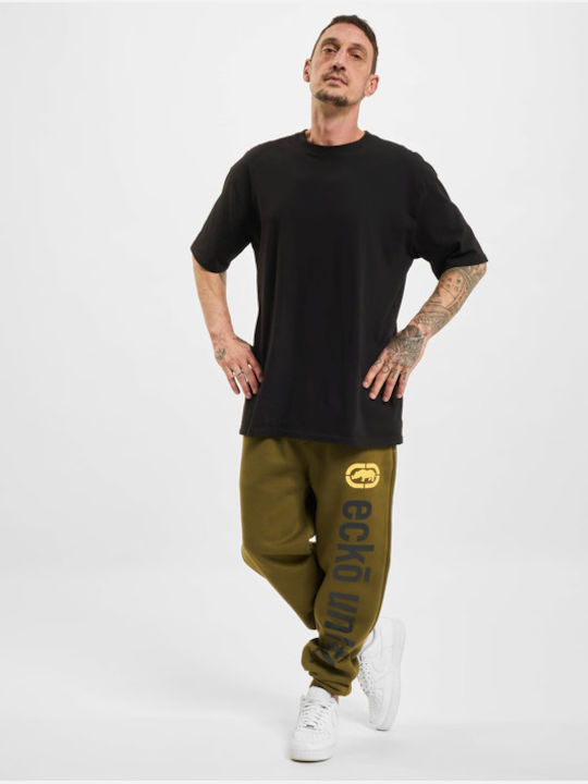 ECKO UNLTD 2FACE SWEATPANTS OLIVE Ecko Unltd. olive ECKOSP1002OLV