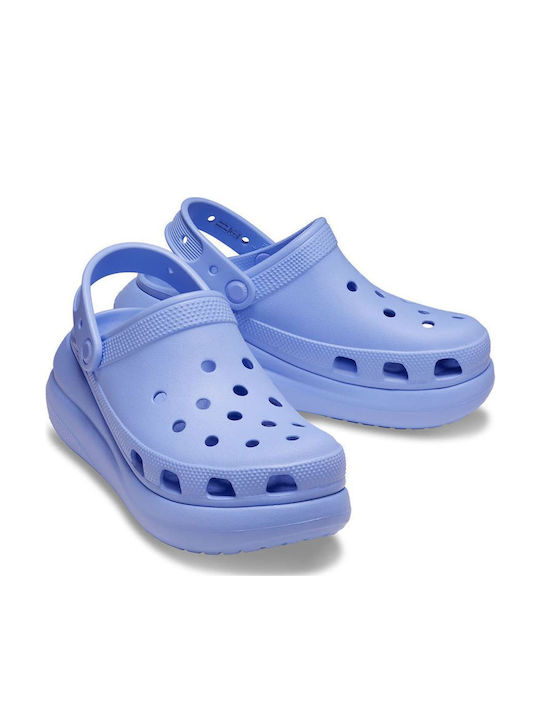 Crocs Classic Crush Γυναικεία Ανατομικά Σαμπό Μωβ
