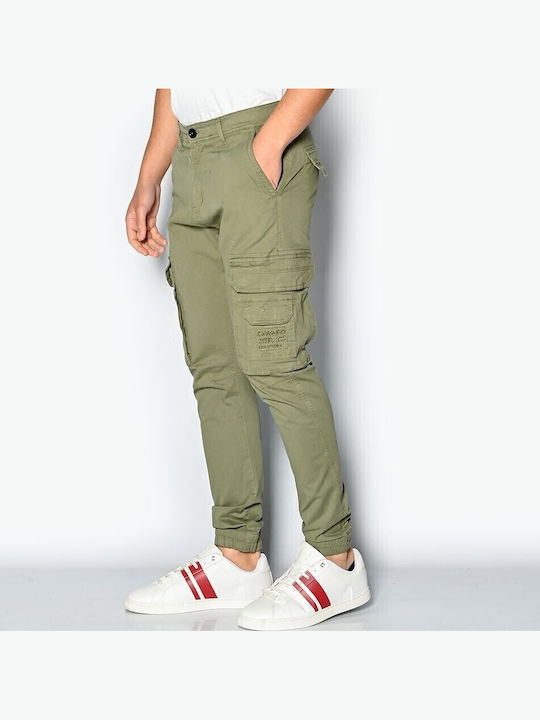 Trousers Cargo Elastic Light Oil